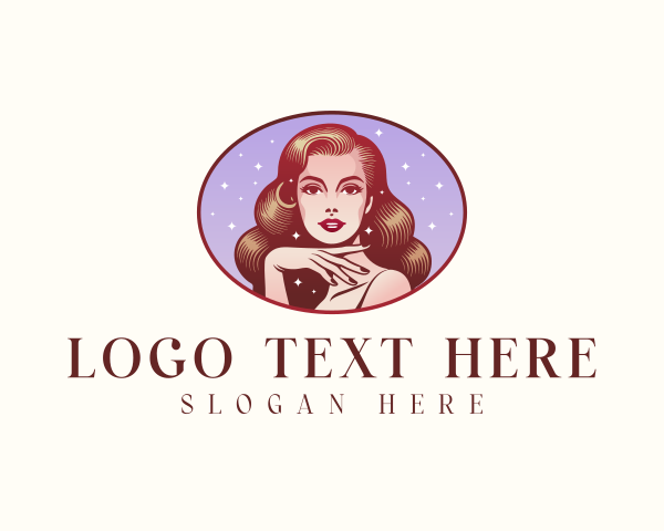 Retro Glamour Model